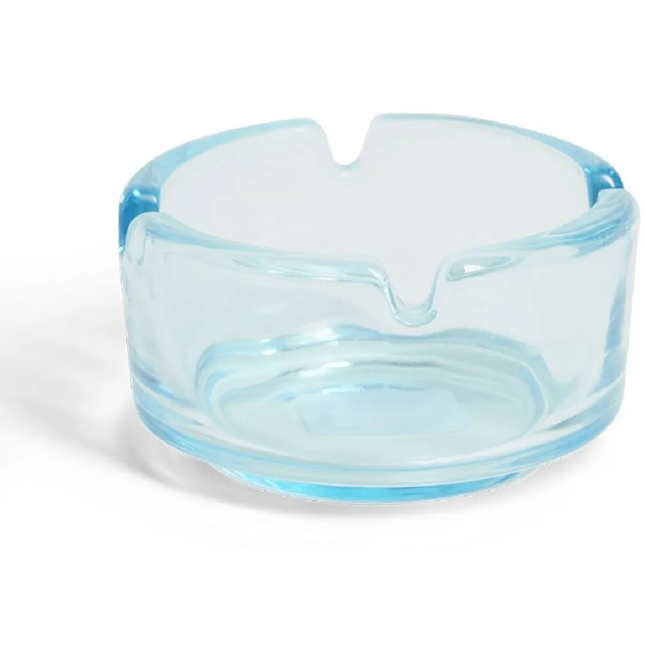 Cendrier en verre Ø7,2xH3,6cm - 6 modèles