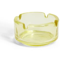 Cendrier en verre Ø7,2xH3,6cm - 6 modèles