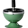 Cendrier poussoir vert
