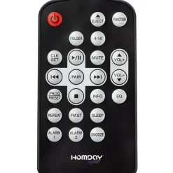 Chaîne hifi Bluetooth murale ou à poser Homday