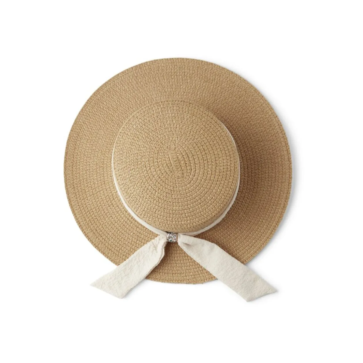 Chapeau ruban églantine