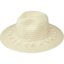 Chapeau été beige avec ruban homme et femme
