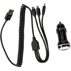 Chargeur allume cigare 3 en 1