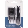 Chargeur micro usb prise secteur et câble 1 m