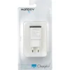 Chargeur prise USB blanc