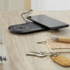 Chargeur sans fil double noir