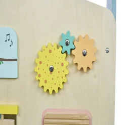 Chariot de marche 7-en-1 en bois