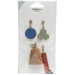 Charm métallique X4