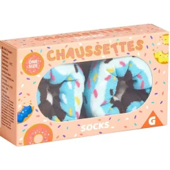 Chaussettes donut fun - Taille unique