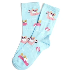 Chaussettes fille coton et polyamide Taille 26/35