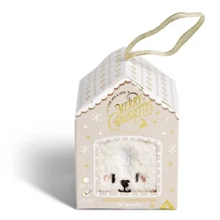 Chaussettes lapin mixte beige et rose - Taille unique