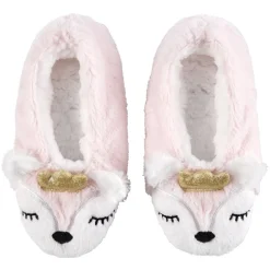 Chaussons ballerines Femme design tête de princesse - T36 à 41