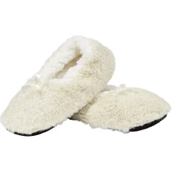 Chaussons ballerines femme beige T36-41