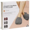 Chaussons chauffants au micro-ondes