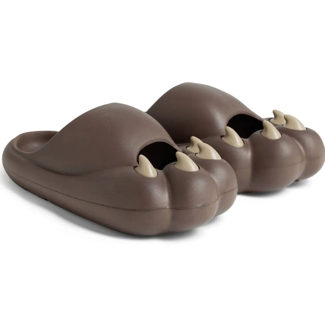 Chaussons griffe caoutchouc beige 44/45