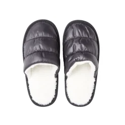 Chaussons noirs femme style doudoune 36à41