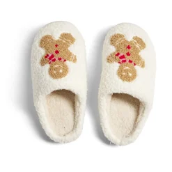 Chaussons Noël mixte bonhomme pain d'épices T36 à 45
