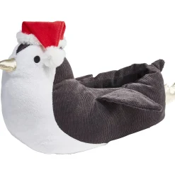 Chaussons pingouin avec bonnet de noel pour femme du 36 au 41