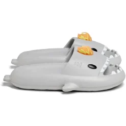 Chaussons requin flamme caoutchouc gris 40/41