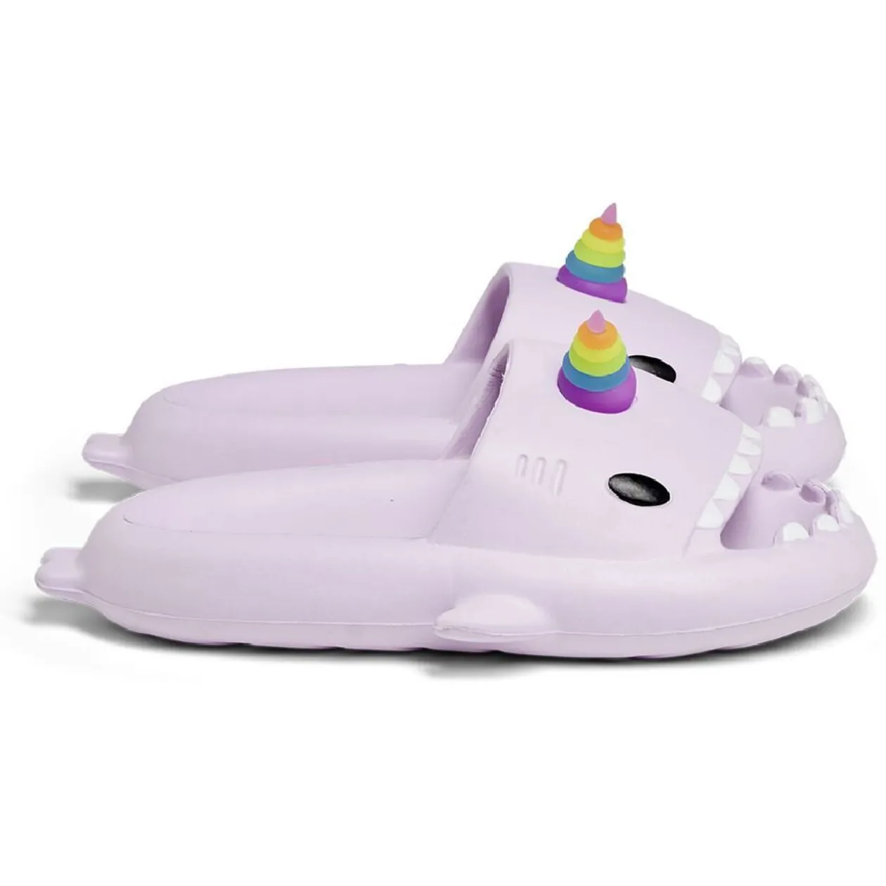 Chaussons requin licorne caoutchouc violet 38/39