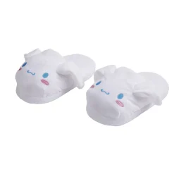 Chaussons tête de lapin polyester blanc - pointure 36 à 45