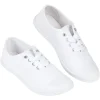 Chaussures en toile de coton blanc t 37
