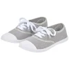 Chaussures en toile de coton gris t 40