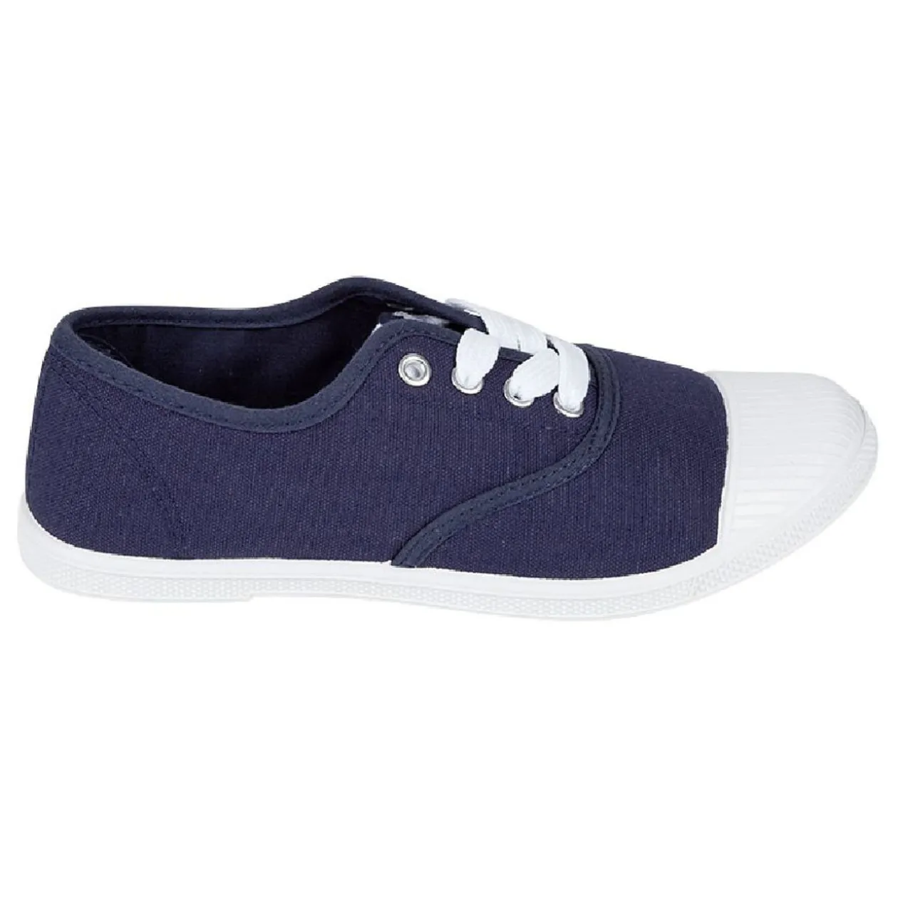 Chaussures en toile de coton bleu marine t 39