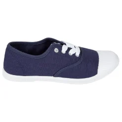 Chaussures en toile de coton bleu marine t 41