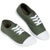 Chaussures en toile de coton kaki t 39
