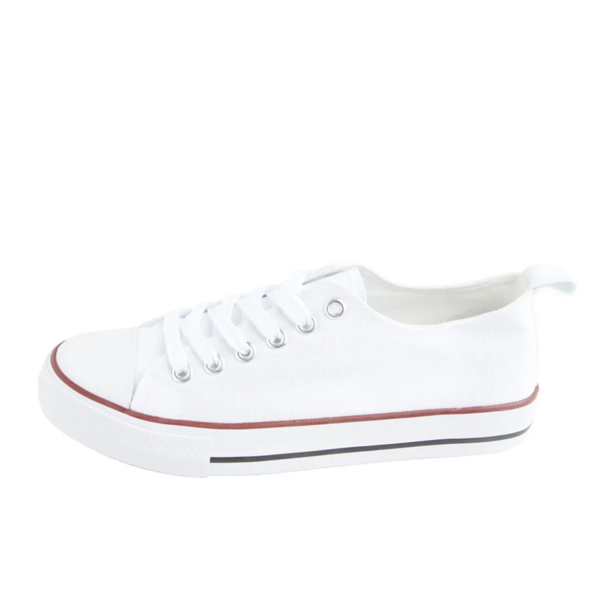 Chaussures toiles femme T36 à 40 blanches