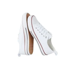 Chaussures toiles femme T36 à 40 blanches