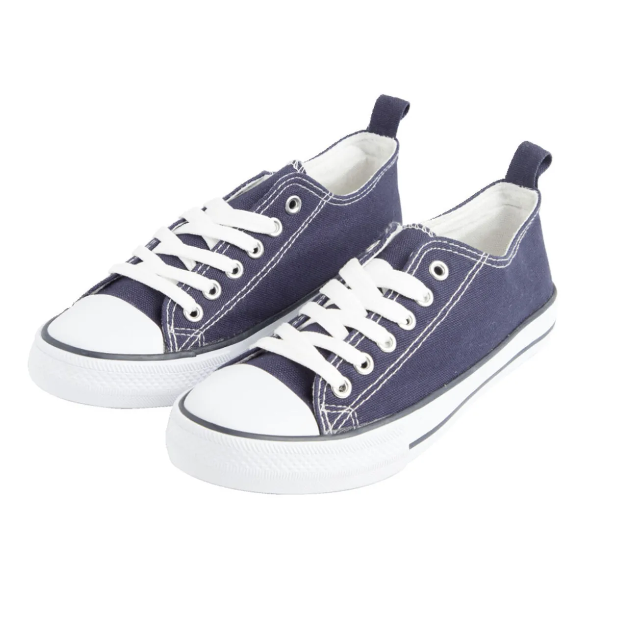 Chaussures toiles femme T36 à 40 bleu marine