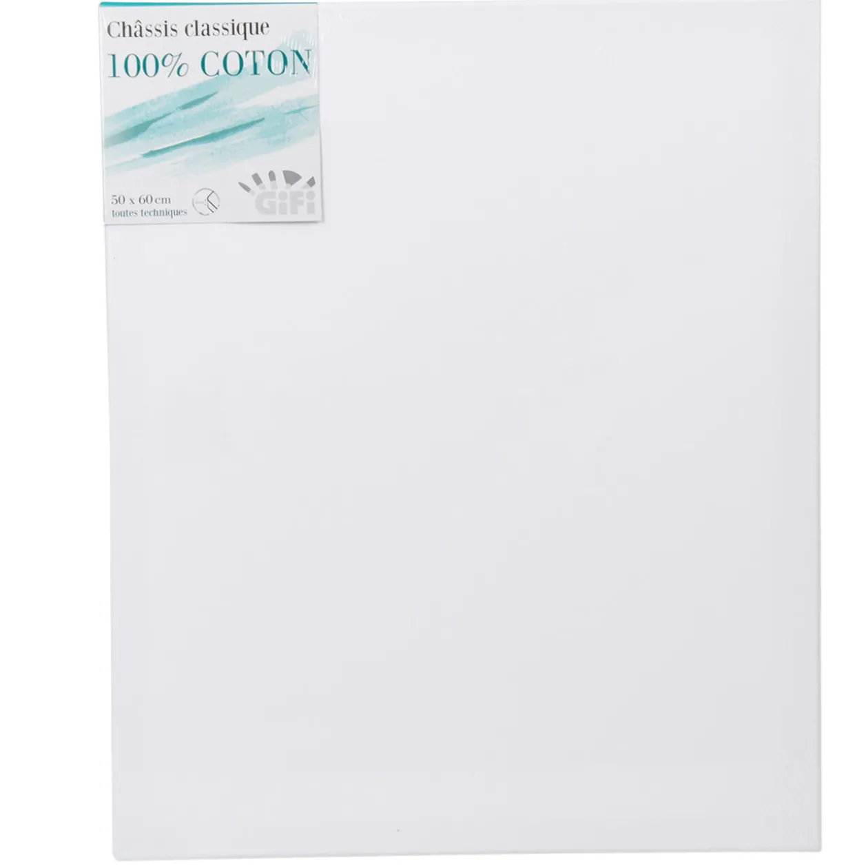 Châssis entoilé blanc