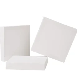 Châssis entoilé blanc 3D x3