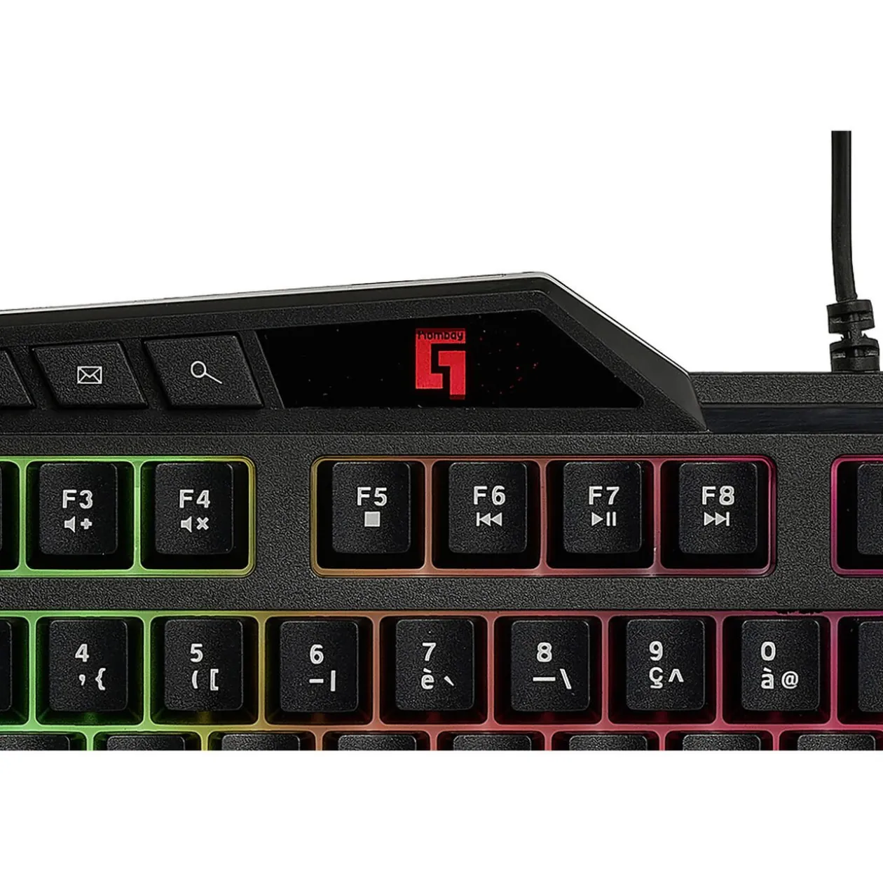 Clavier Gaming à led Homday Gaming