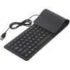 Clavier souple pvc flexible noir