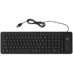 Clavier souple pvc flexible noir