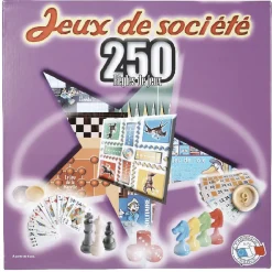 Coffret 250 jeux de société