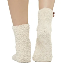 Coffret chaussettes de Noël cocooning modèle Renne marron rouge