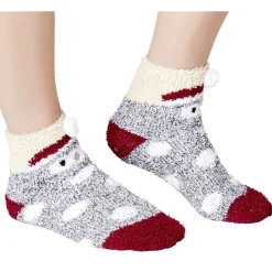 Coffret chaussettes en maille doudou motif Pingouin