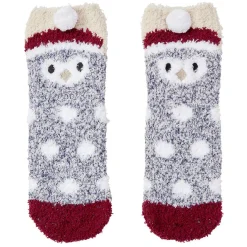 Coffret chaussettes en maille doudou motif Pingouin