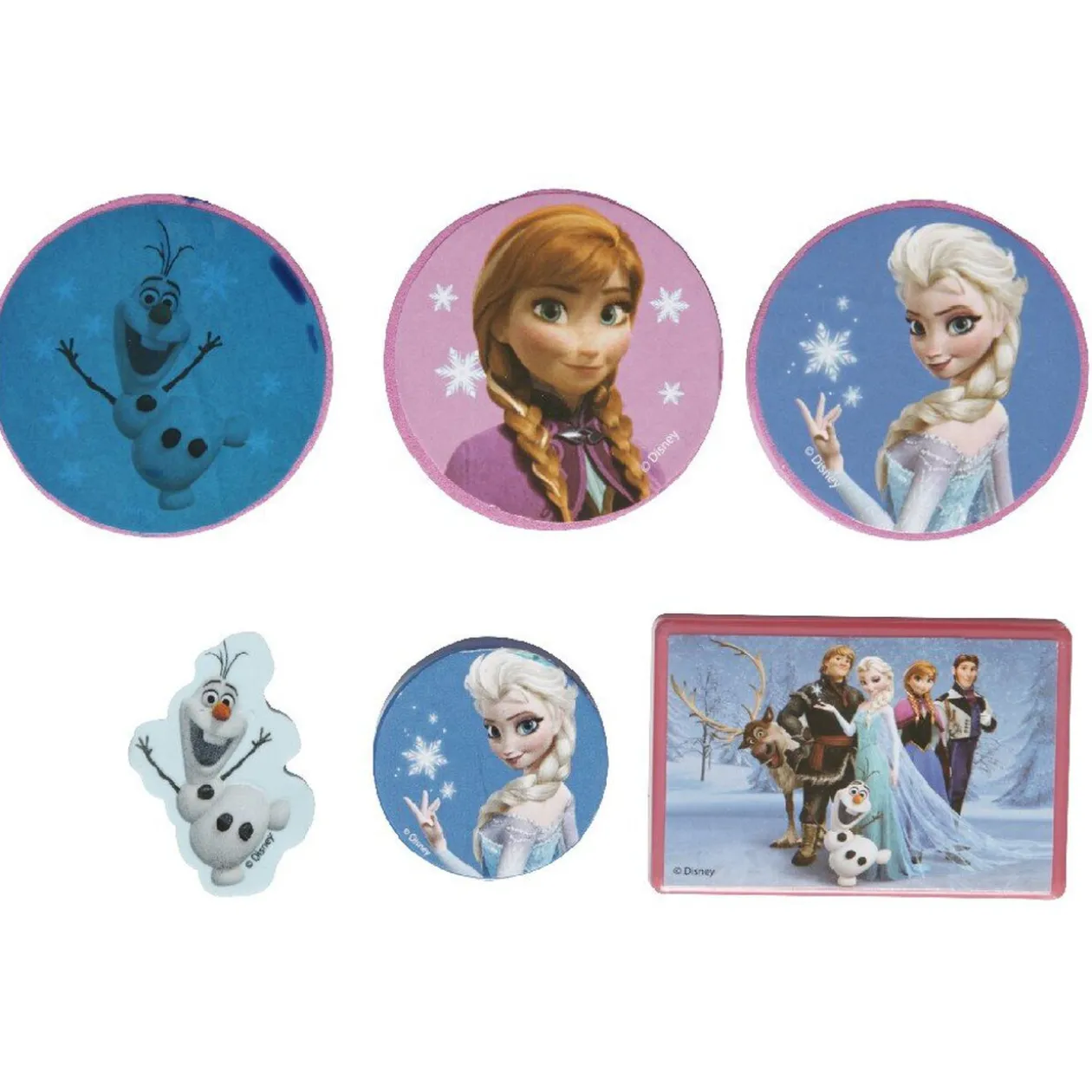 Coffret coloriage flocon Reine des neiges