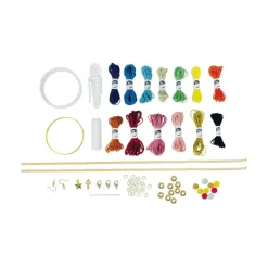 Coffret création Be Teens coton bracelet boucle d'oreilles