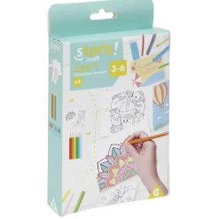 Coffret de 9 activités créatives - L.100 cm