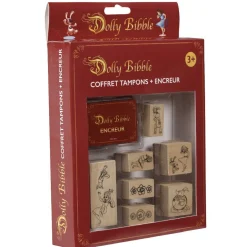 Coffret encreur et tampons Dolly Bibble