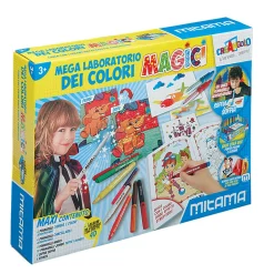 Coffret jeu création méga laboratoire de coloriage Creangolo