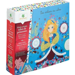 Coffret jeu création robe princesse Sycomore