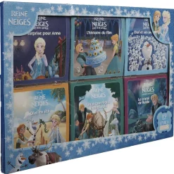 Coffret La Reine Des Neiges coloriage x6 et livre x6