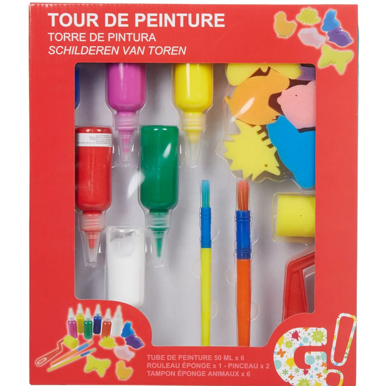 Coffret peinture éponge